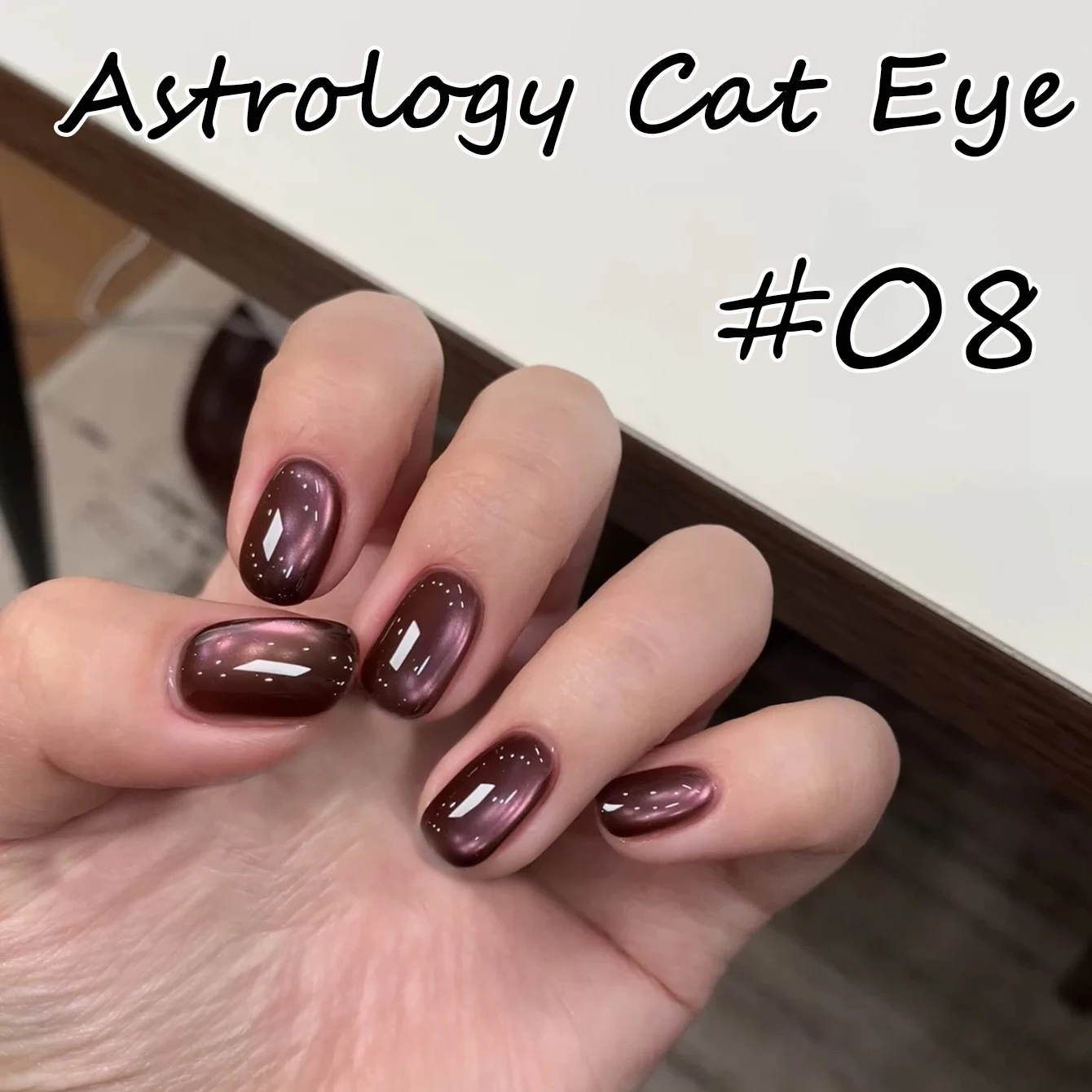 ZH 12ML 12 couleurs astrologie oeil de chat Gel à ongles blanchissant brillant vernis à ongles avec perle de verre Fine pour la décoration des ongles
