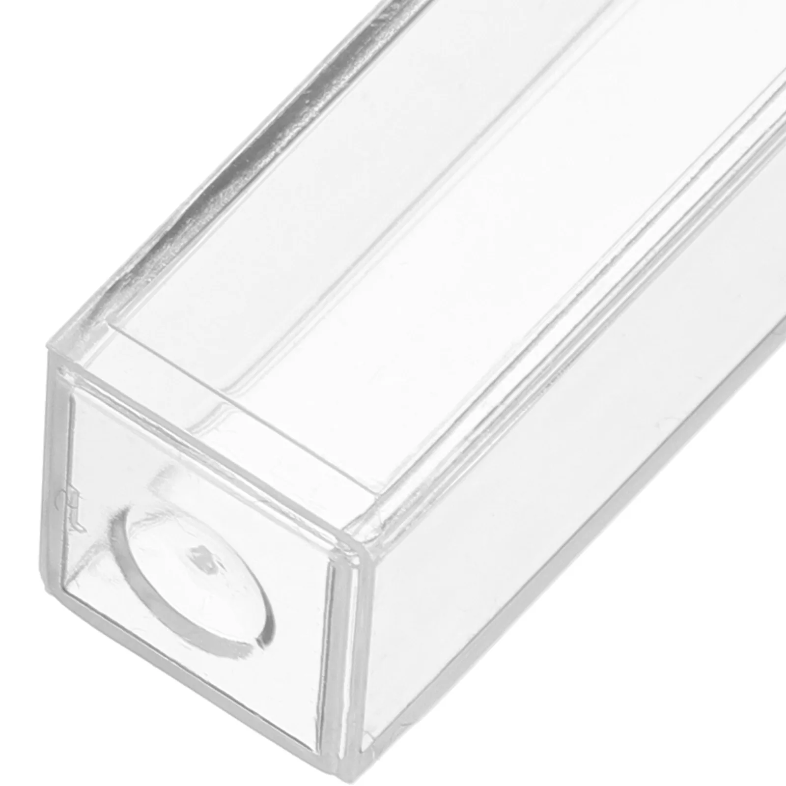 10Pcs Plastic Cuvettes Clear Square Spectrophotometer Lab Containers High Precision Accurate Plastic Cuvettes for Research
