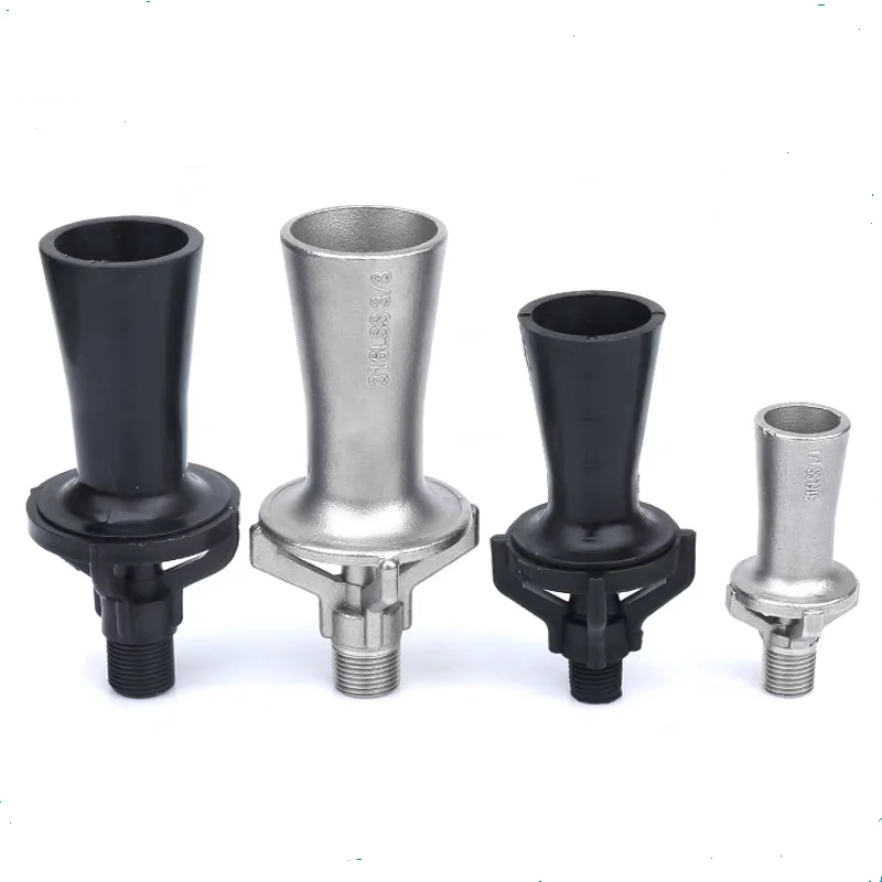Bico Venturi Eductor PP, mistura de fluido, bico Eductor de fluido de mistura, bico Venturi de jato de água