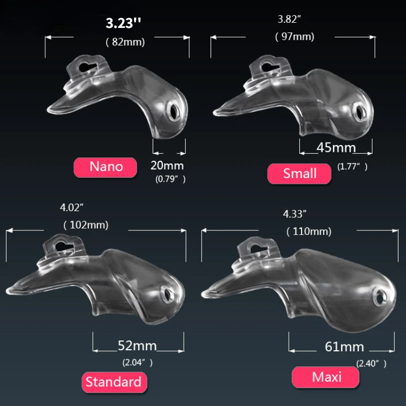 Hot Sale HT V3 Male Chastity Cage With 4 Sizes Penis Rings Super Small Cock Cage Chastity Belt Adults Dick Lock Sex Toys For Gay