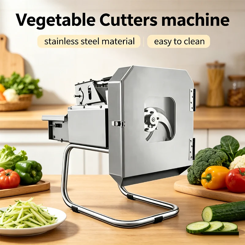 110V/220V Shallot Vegetable Cutter Machine Multifunctional Commercial Dicing Machine Carrot Potato Fruit Electric Slicer
