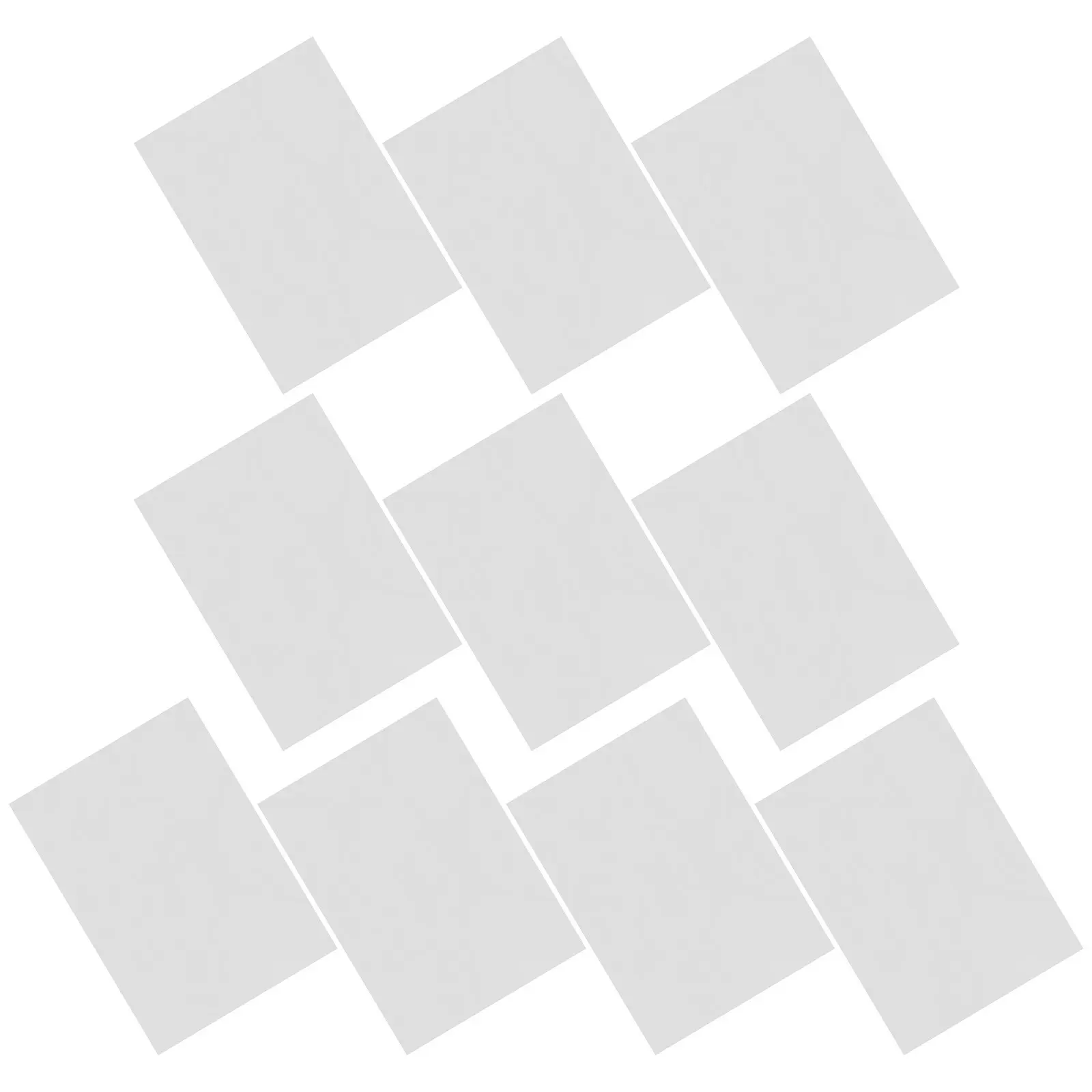 10Pcs Micro Landscape Window Clear Plastic Sheet 16x12 Transparent Panels DIY Replacement Dollhouse Window Panes Craft Materials