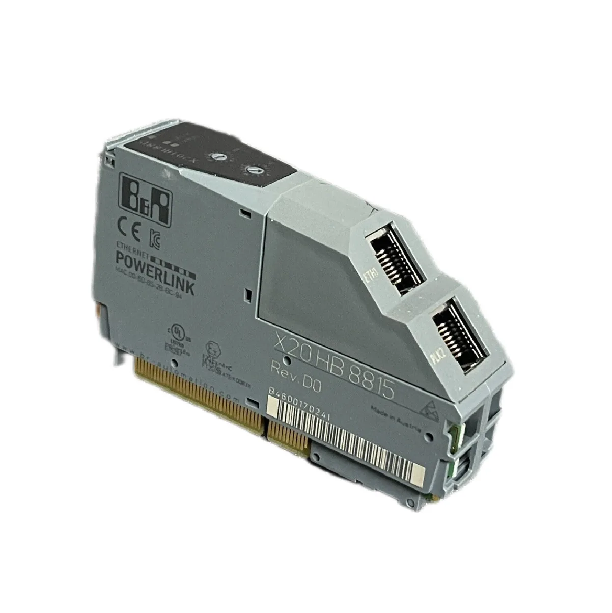 

Модуль шлюза POWERLINK - TCP/IP для ПЛК X20HB8815, абсолютно новый, в наличии, по лучшей цене