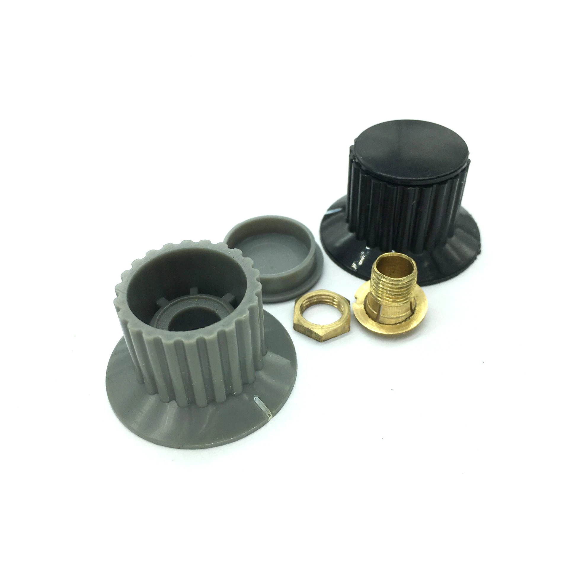 50PCS 5PCS KYP32-20-6J 6mm Black/ Gray Knob Button Cap Is Table For High Quality Turn Around Special Potential Knob