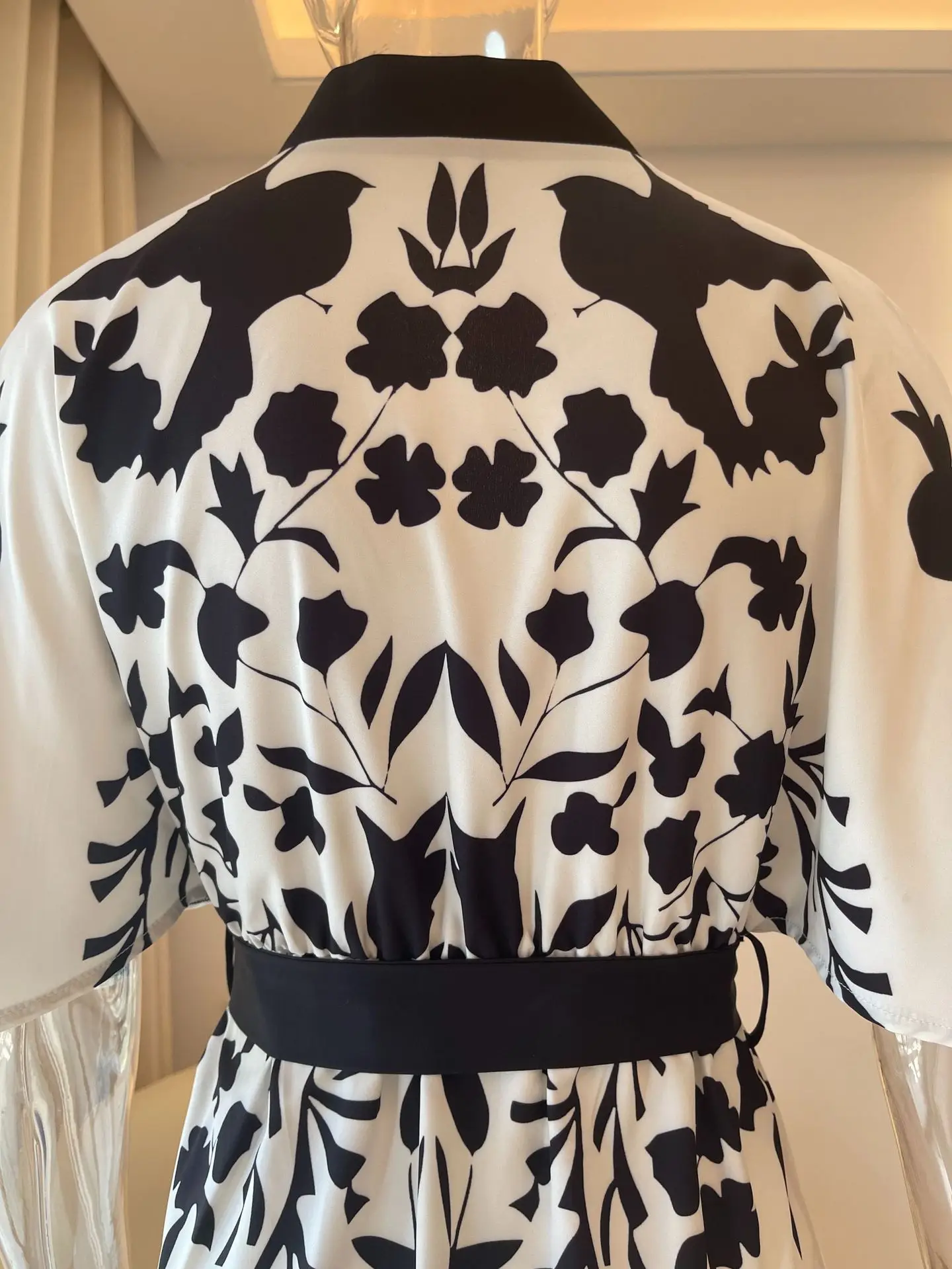 Bohemian Ethnic Print Dress Women's Floral Print Maxi Dress Free Size Gypsy Style Clothing Casual Loose فساتين سهرة