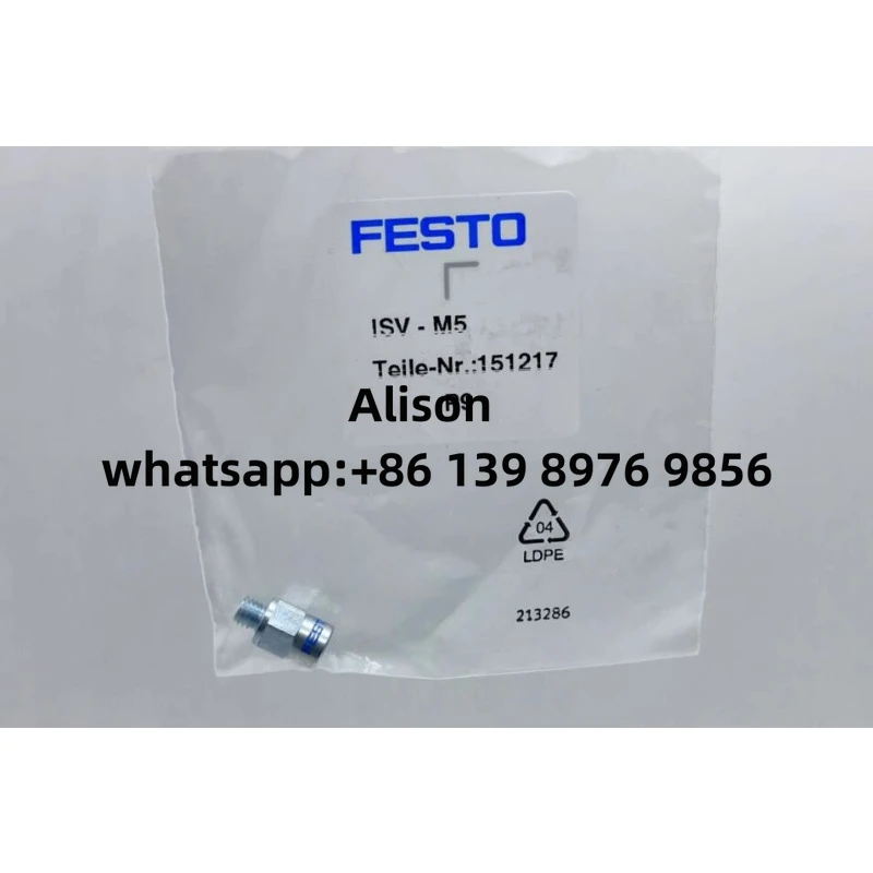 FESTO 33969 ISV-1/8 151217 ISV-M5