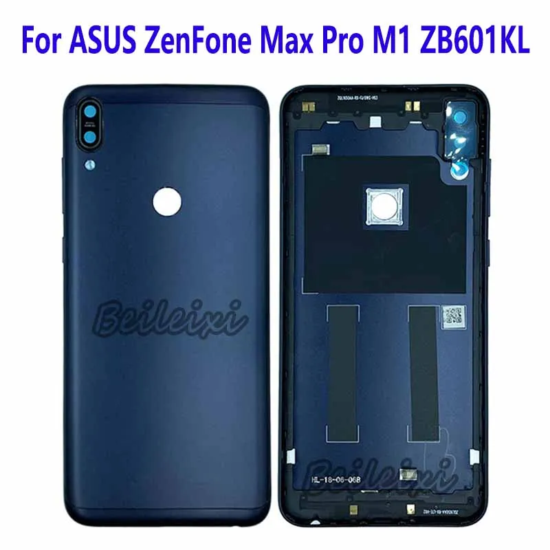 For ASUS ZenFone Max Pro M1 ZB602KL ZB601KL Battery Housing Cover Back Rear Door Case Replacement Battery Back Cover