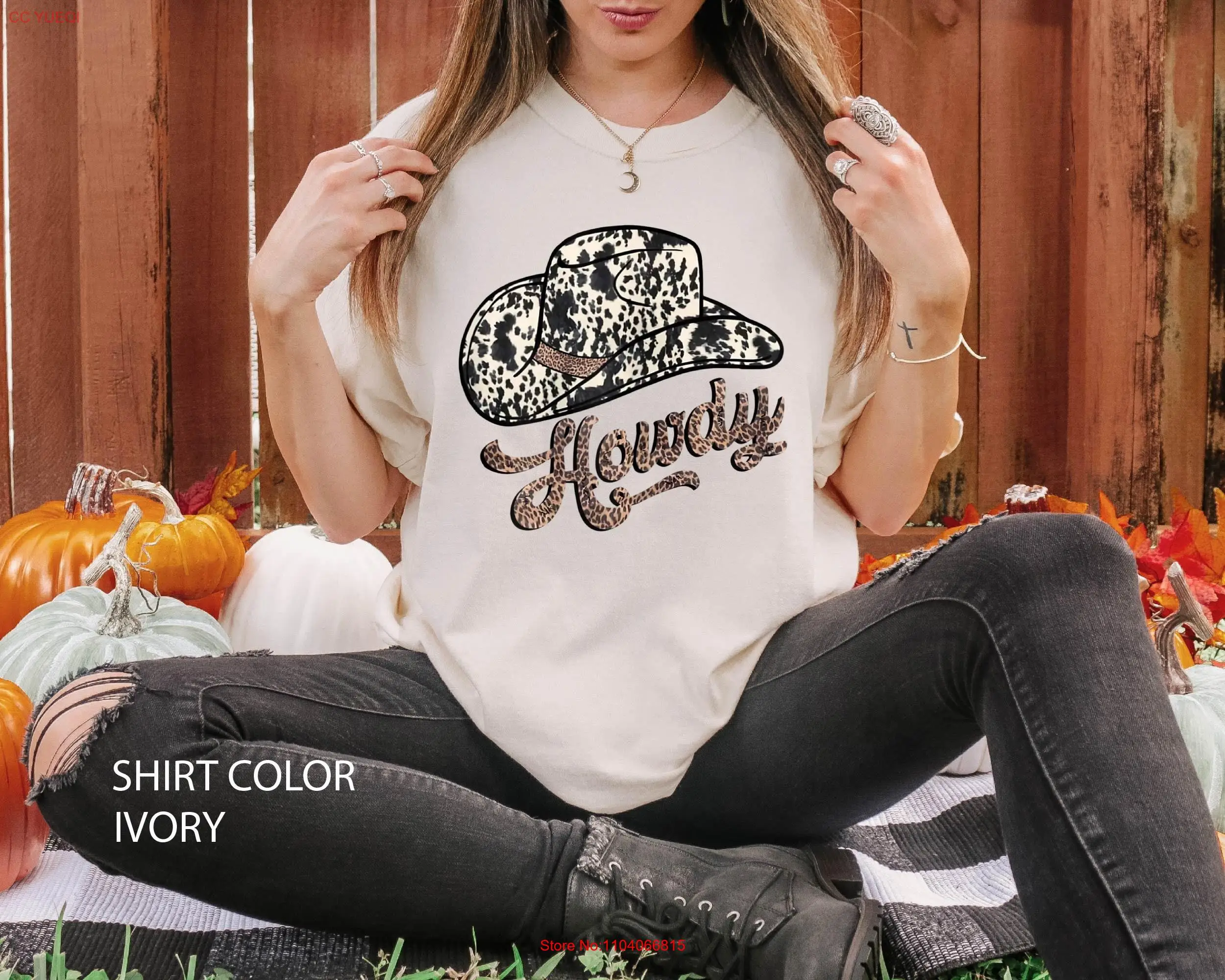 

Comfort Colors Howdy T Shirt for Women Western Country Cowgirl Wild West long or short sleeves