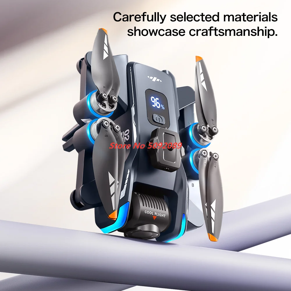 Profesional Screen Display Drone 5G Optical Flow GPS Folding Drone  WIFI Transmission Aerial Camera Quadcopter Toy Gifts