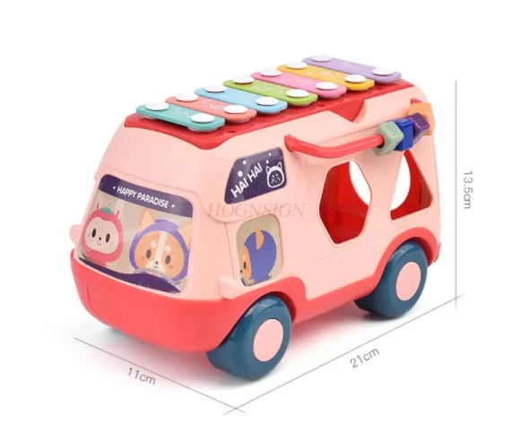 Babies and children's puzzle eight-tone player playing piano 1-year-old baby toys 0-1-2 years old 3 children's musical