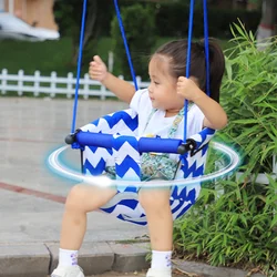 Children's Outdoor Swing Home Courtyard Horizontal Bar Hanging Chair Baby Cloth Swing-Enjoy The Play Joy At Home