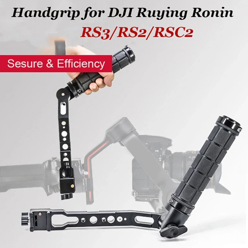 

Ручка с резьбой 1/4 Ручной стабилизатор для DJI RSC2 RS3 RS3miniHOTHOT