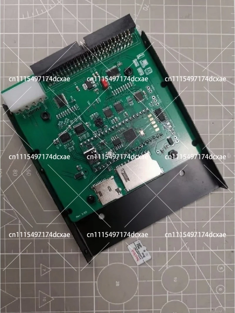 SD/TF to 50Pin SCSI Storage Emulator, Vintage Computer Hard Disk Replacement Converter with USB Data Transfer
