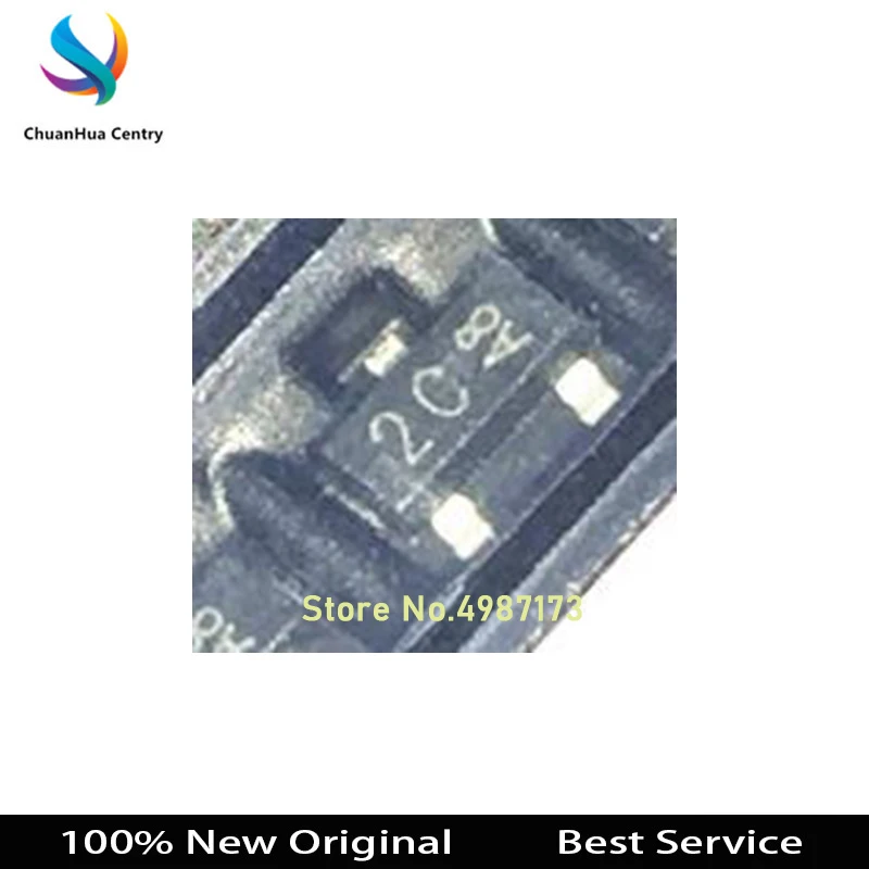 100 Pcs/Lot BC849C 2C SOT23 New and Original In Stock