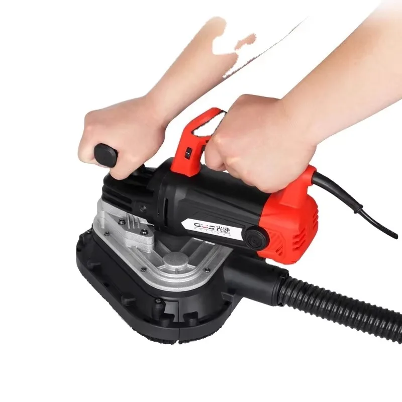 Stable Multifunctional Dust-Free Handheld Polishing Machine 110V 220V For Epoxy Removal Concrete Floor Wall With Vacuum Cleaner