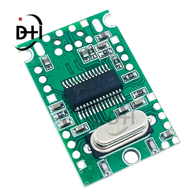 Industrial-grade USB 2.0 expansion module HUB hub 1 minute 4 1 drag 4 interface adapter development board drive