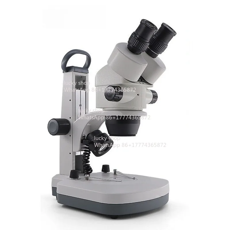 Stereo Microscope Continuous Variable Magnification Binocular Dissecting Mirror Industrial Inspection Professional
