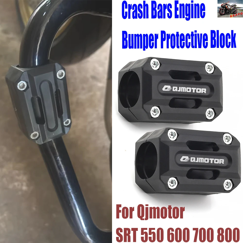 

Motorcycle Engine Bumper Protective Block For Qjmotor SRT 550 600 700 800 SX X Engine Guard Crash Bars Accessories 2025