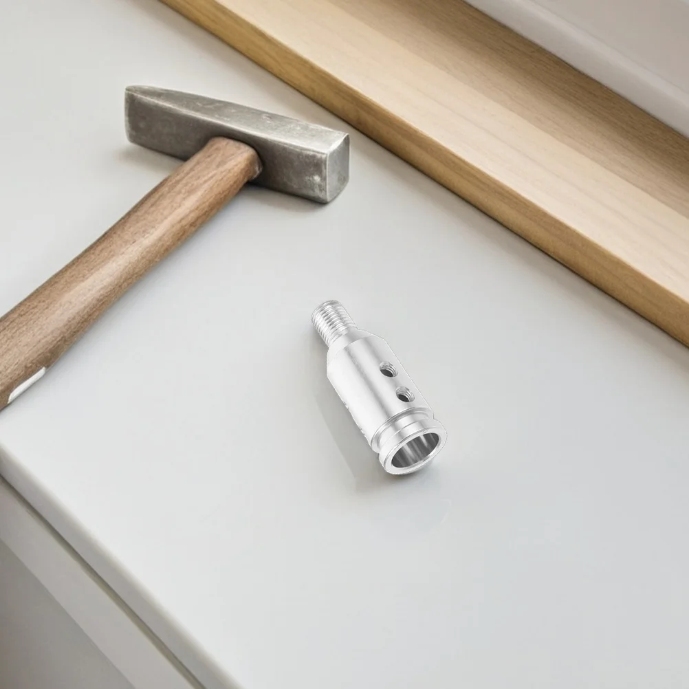 

2Pcs Car Gear Shift Knob Adapter Aluminum Alloy Shifter Connector Durable Easy Install M12x1.25 Gear Knob Adapter