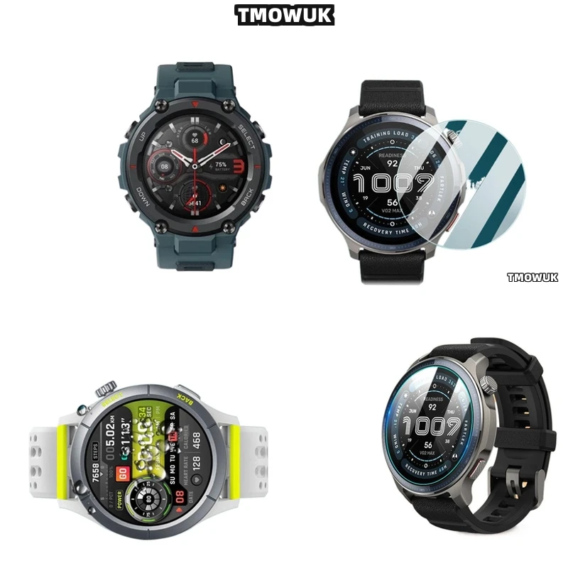 

For Amazfit GTR Cheetah Pro Balance 2 Falcon - Tempered Glass, 9H Hard, HD Anti - Scratch Screen Protector