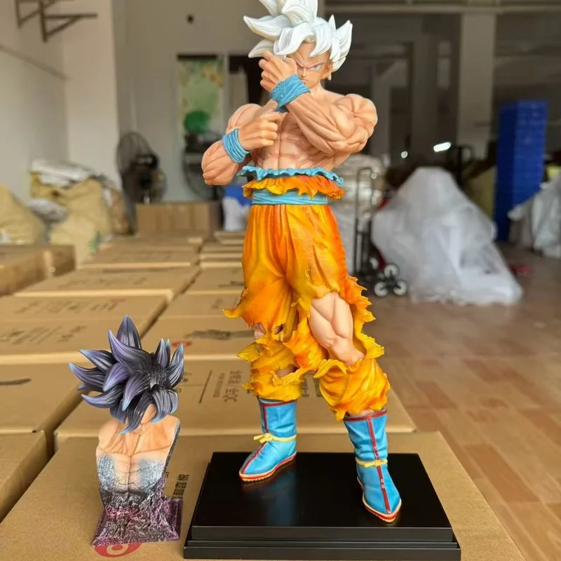 

Горячая новинка: Фигурка Сон Гоку из Dragon Ball, 35 см, модель Migatte No Gokui, статуэтка из ПВХ, игрушка-кукла, декор для стола, подарок на день рождения