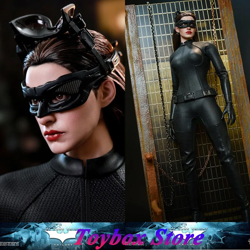 

HT HOTTOYS MMS627 1/6 Catwoman Movable Cloth Action Figure Batman The Dark Knight Rises DC Anne Hathaway 12" Full Set Dolls