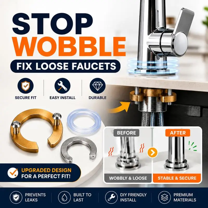 Faucet Sealing Gasket Leakproof Fixing Tool Set Locking Nut Bathroom Kitchen Plumbing Repair Hardware