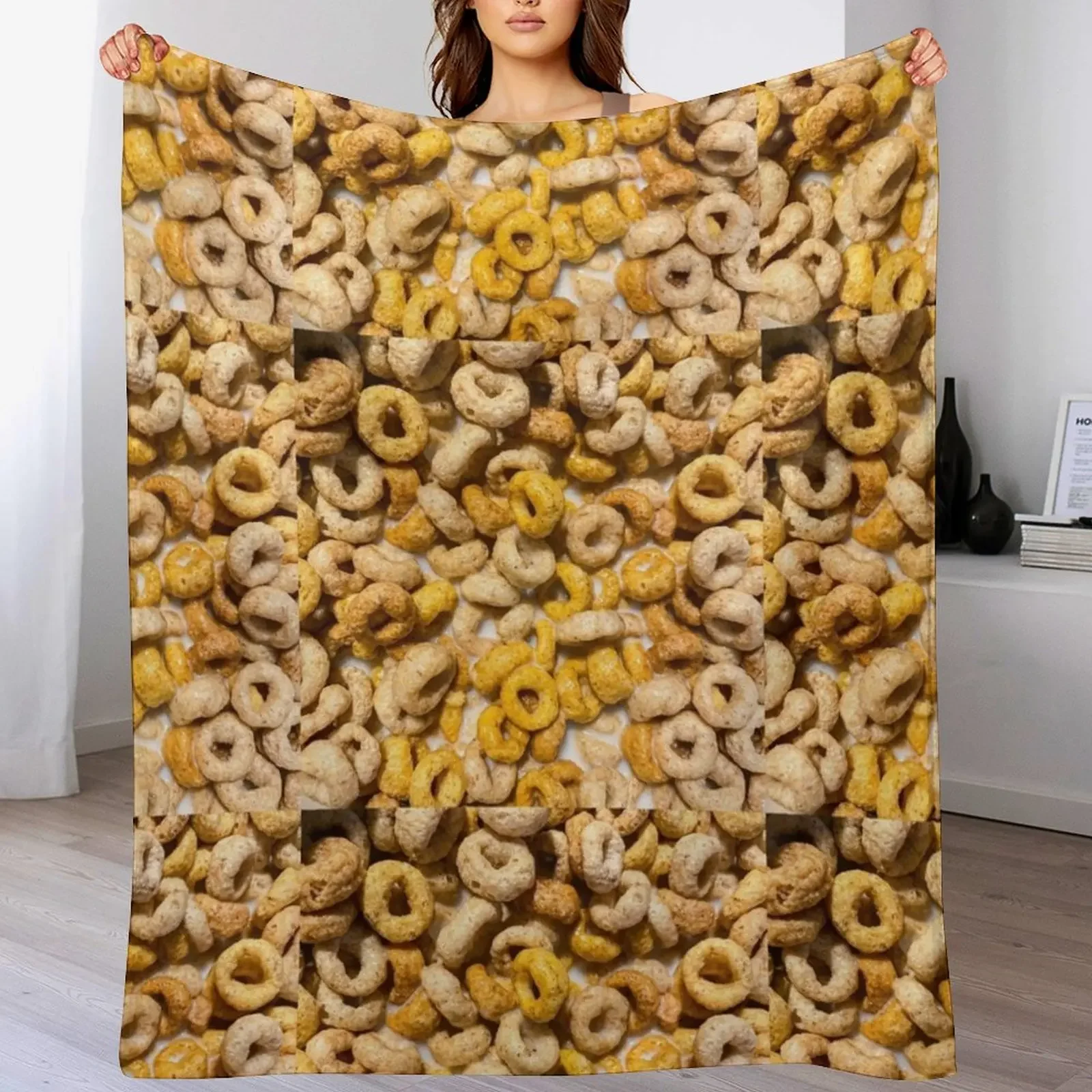 

Cheerios 2.0 - Now with milk! Throw Blanket Soft Plush Plaid christmas decoration Single Luxury Blankets