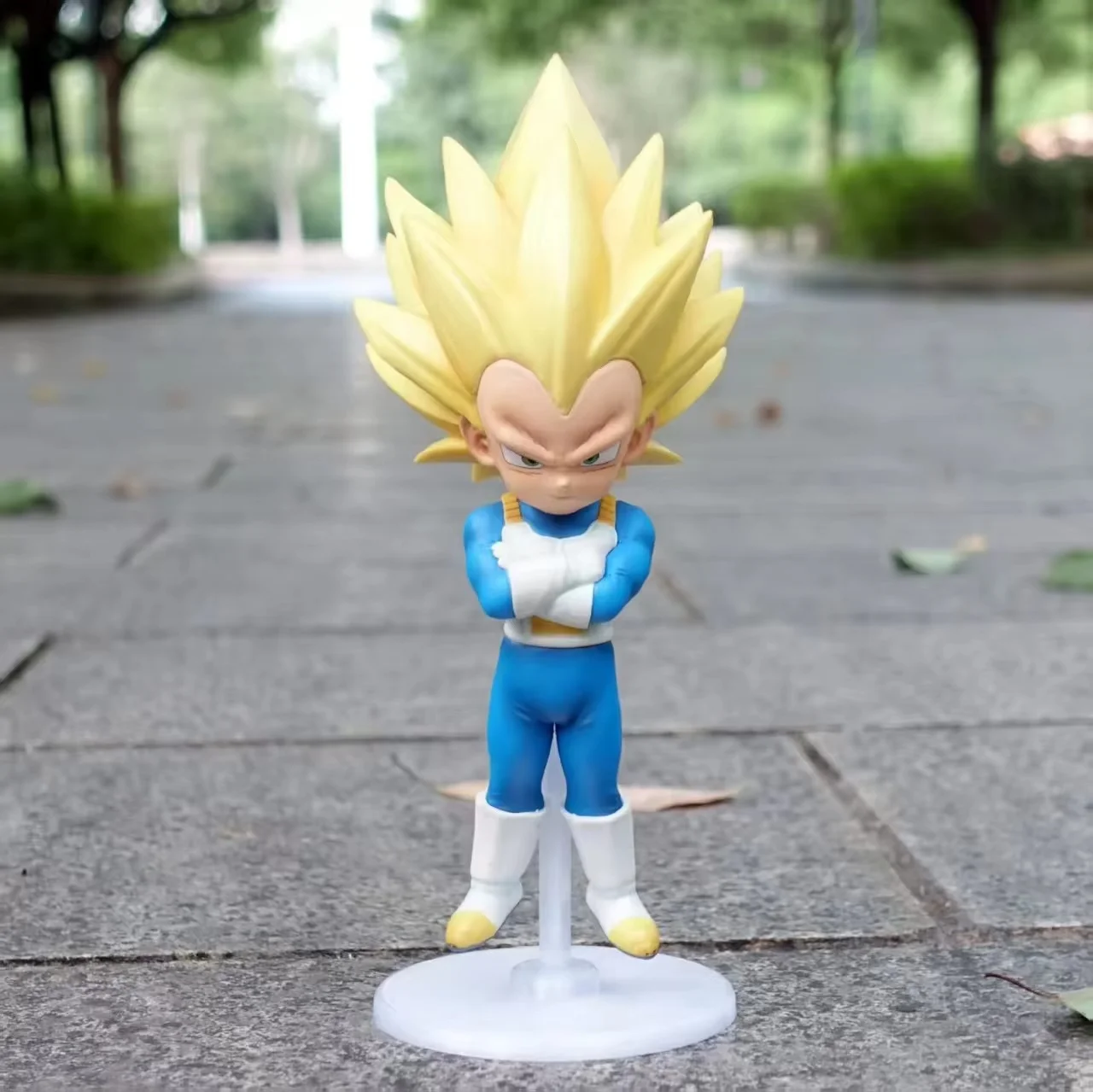 Bambola Vegeta edizione Q - Big Devil Chaosan Dragon Ball Secondo elemento Garage Kit Modello di animazione Figure da collezione Giocattolo regalo