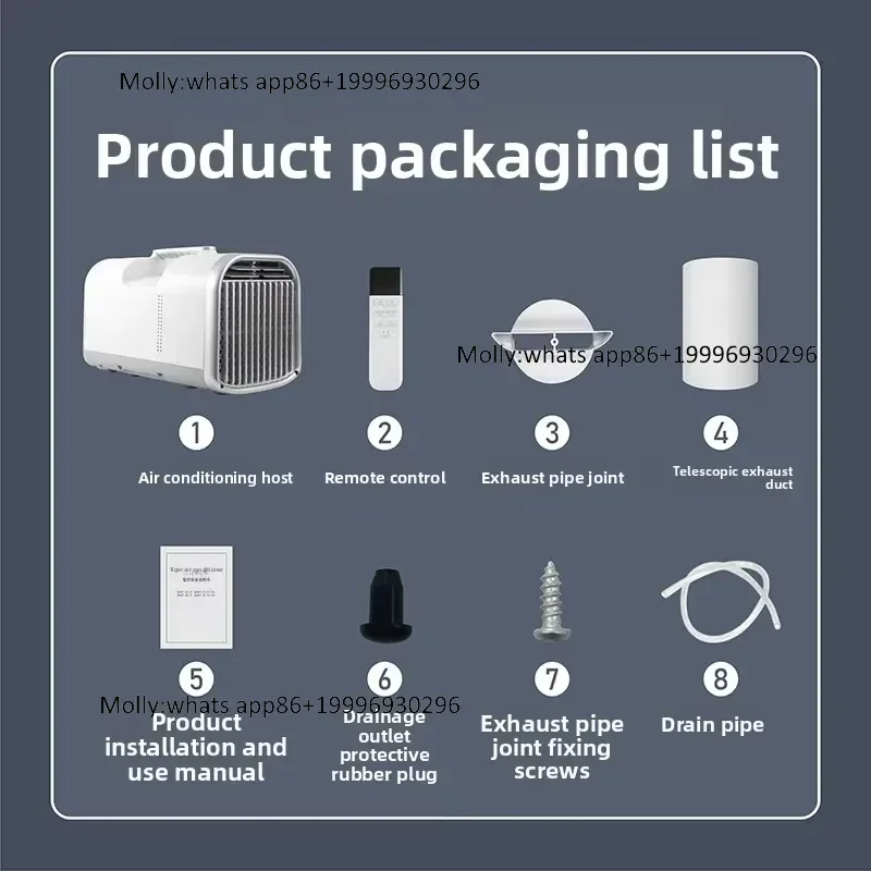 4500 BTU Mini Portable air Conditioner 110v Camping Conditioner Mini Portable air Conditioning