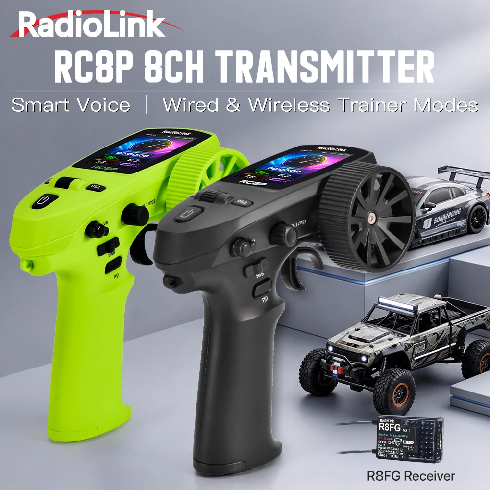 Telemetry Module Rc - Transmisor RadioLink RC8P de 8 Canales