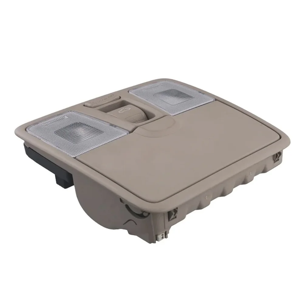 

Бежевый свет Передняя карта Лампа Интерьер автомобиля Бежевый Сменный светильник для чтения в сборе Авто Лампа Пластиковый материал Практичный дизайн