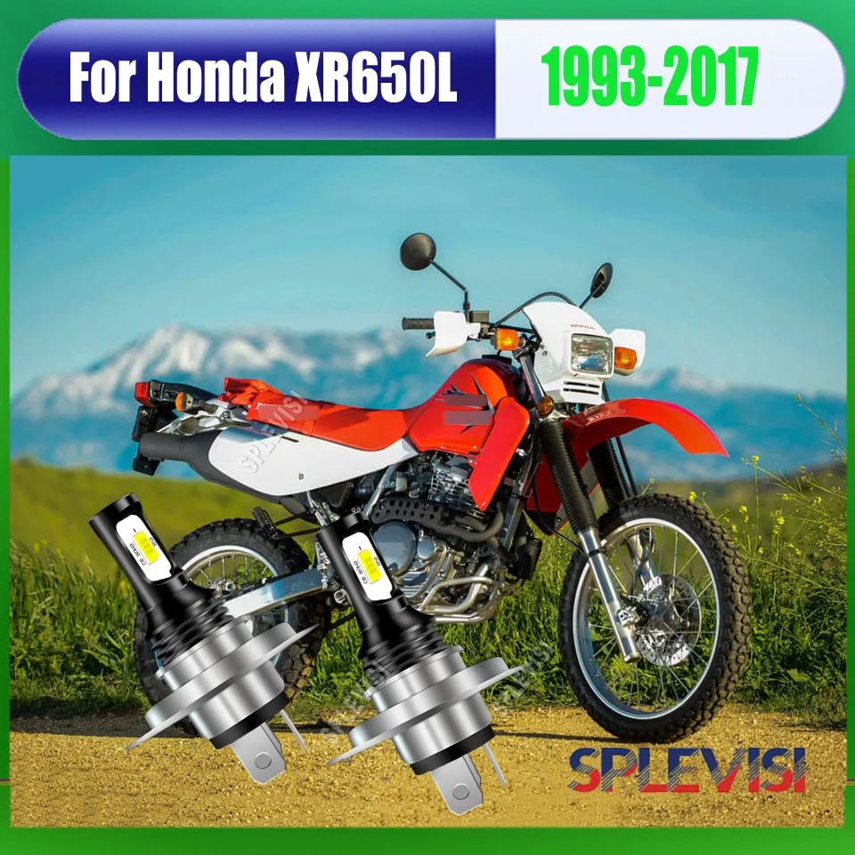 

12V H4 HB2 LED Whtie Headlight Bulbs fully ONE YEAR guaranteed For Honda XR650L1993 1994 1995 1996 1997 1998 1999 2000-2017