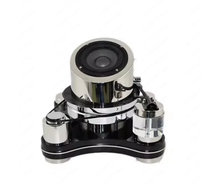 

Silver, Bluetooth Speaker, Small 270x270x255 Stainless Steel Modern Simple Bluetooth Speaker Subwoofer Desktop Living Room Retro