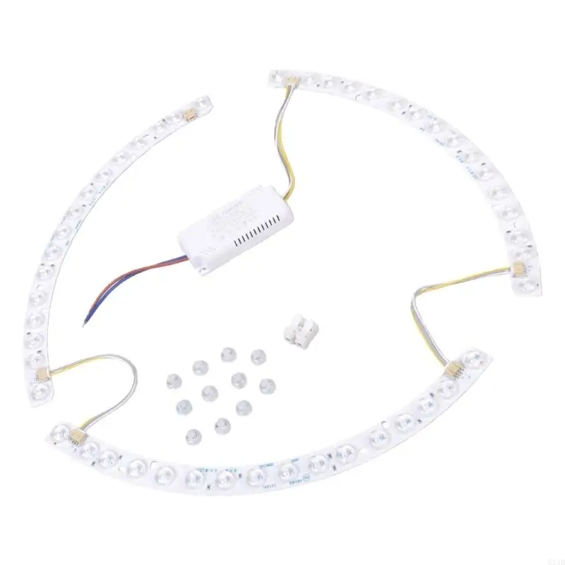 

LED 3 Color Ceiling Light with Integrated Quiet Fan Plastic Housing Quick Mount System Energy Saving for Bedrooms