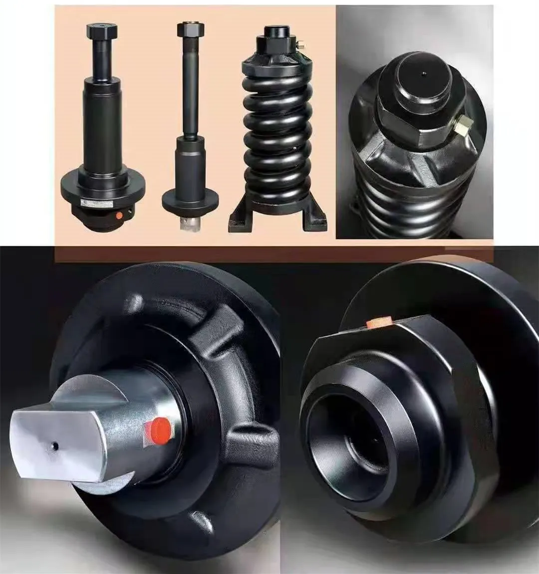 Cheaper price JCB CAT JS130 JS160 SH120 SH200 excavator crawler recoil spring cylinder assembly construction machinery parts
