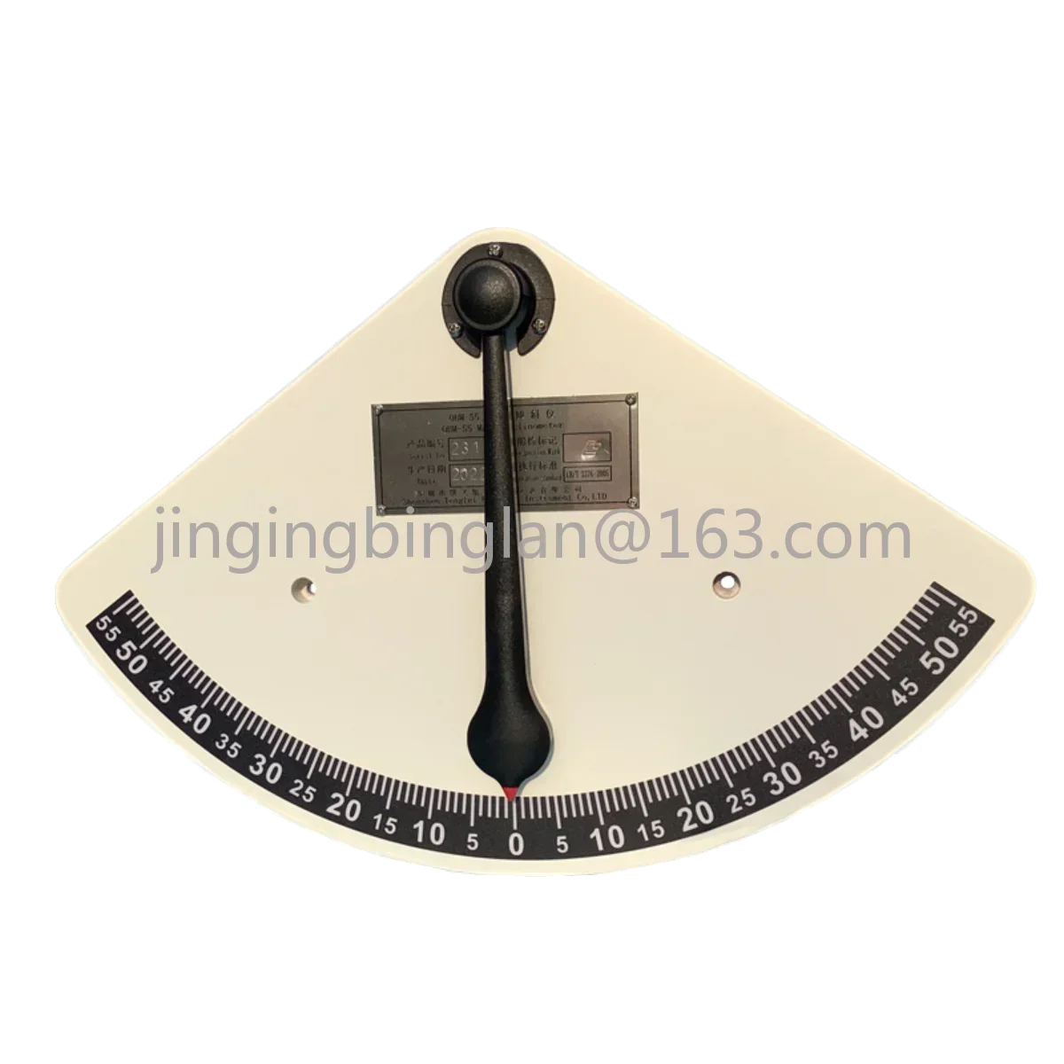 Nautical marine wood bakelite pendulum inclinometer QB-55 LQ-200 CCS ship inspection certificate dinghy