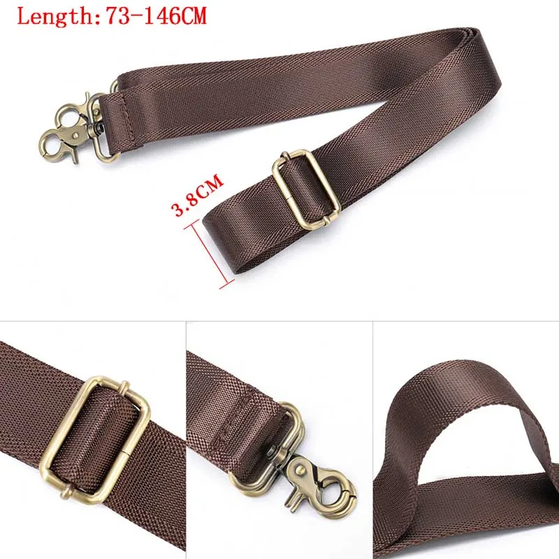 High Quality Shoulder Strap Men Women Belt Bag Adjustable Strap Accessories For Travel Bag Briefcase Bag strap Handbags