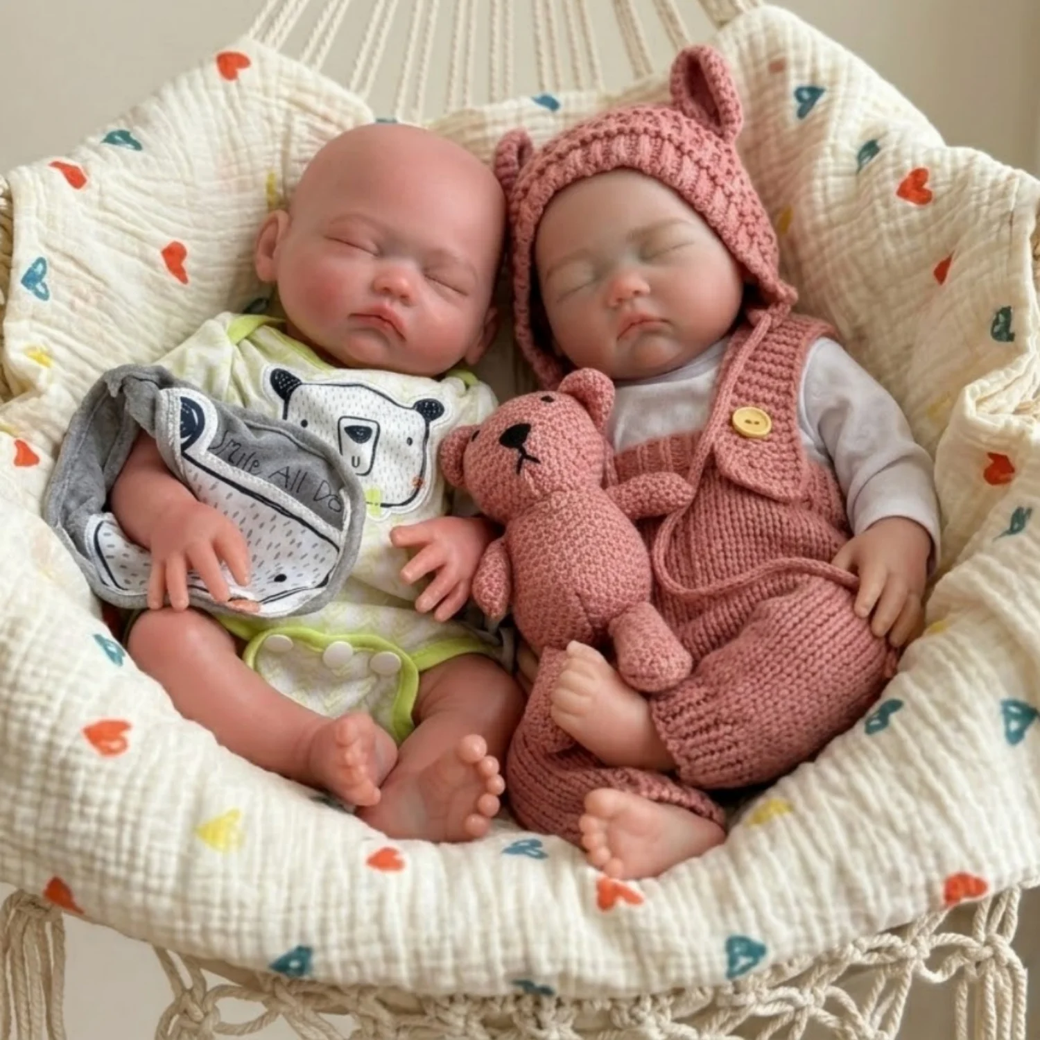 

OtardDolls 18'' Full Silicone Reborn Doll Lifelike Girl Real Skin Texture Waterproof Batheable Handmade Ideal Doll Gift