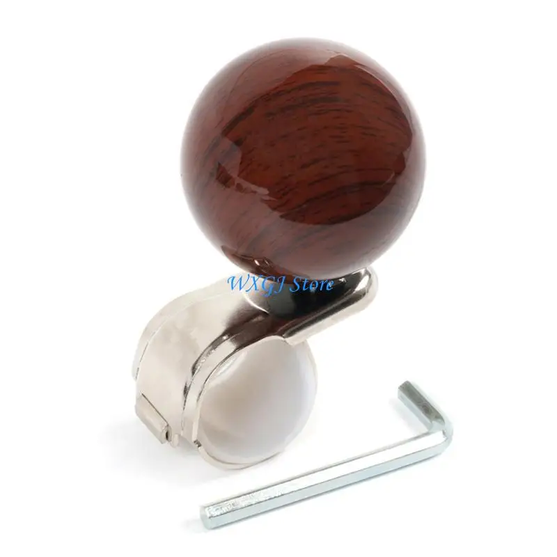 

37JE Anti slip Steering Wheel Auxiliary Control Knob Ball Achieve Better Control