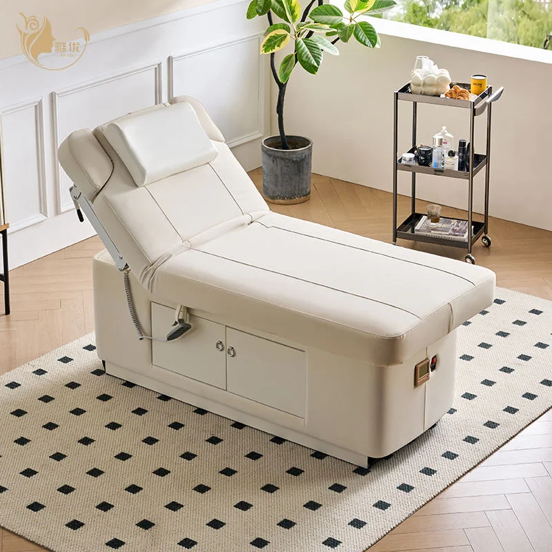 سرير التجميل الكهربائية الحديثة سرير سبا الحرارة طاولة التدليك طاولة التدليك الكهربائية سرير لأثاث الصالون طاولة التدليك ماستر #5