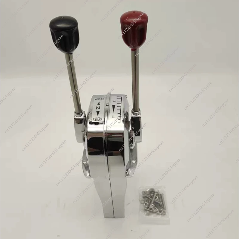 Handle Desktop Marine Accessories Aluminum Alloy Marine Throttle Controller Joystick Double