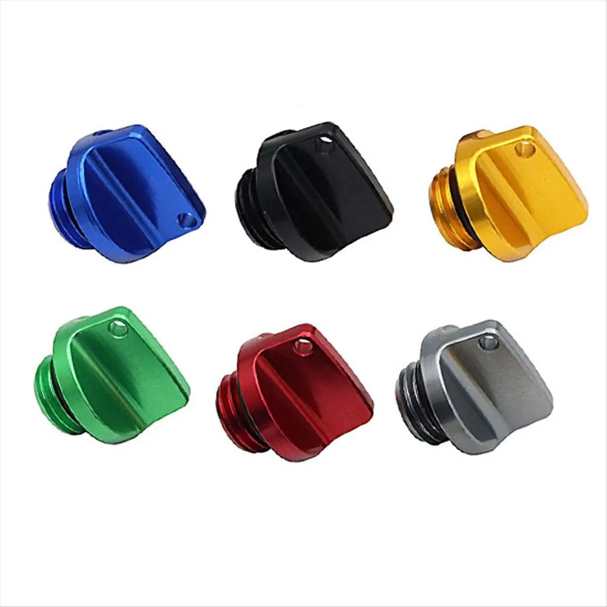 Compatible M20x2.5 Oil Filler Cap Plug for Ducati Multistrada Yamaha YZ65 80 125/X 250/X YZ250F/X YZ450F/X WR250F WR450F Blue