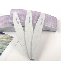 5pcs/10pcs/25pcs /Lot Professional Nail File Reusable Double Sided Emery Board(100/180 Grit) Nail Styling Manicure Tool 2