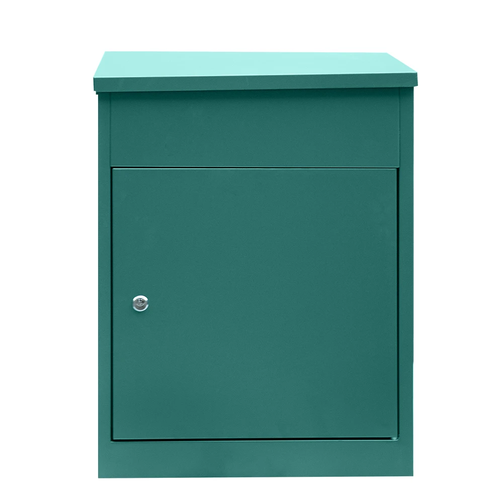 

Parcel Delivery Box Metal Box and Parcel Pedestal Outdoor Standing Parcel Drop Box