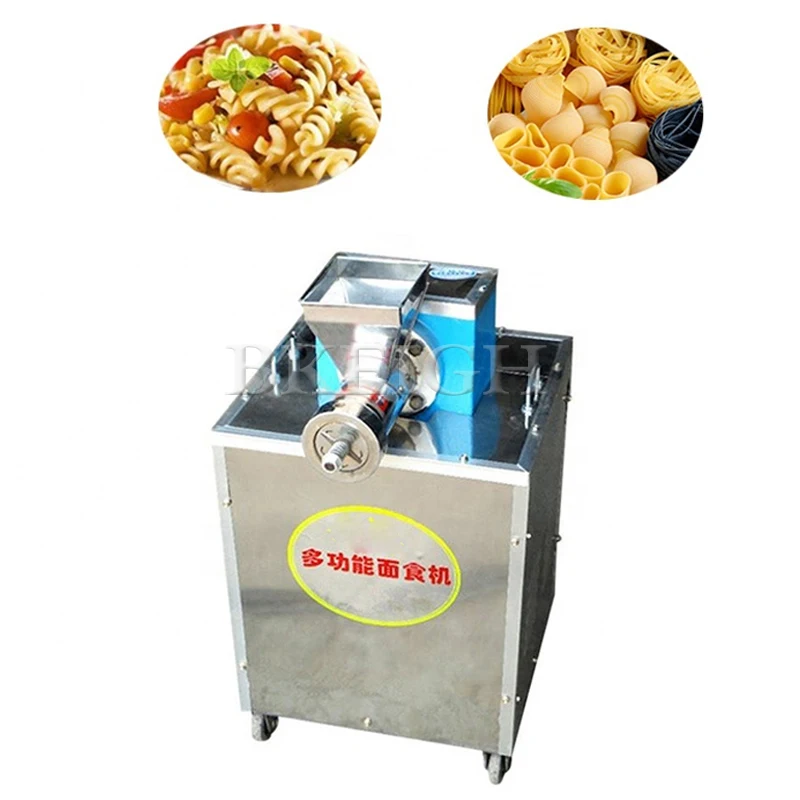 Fully Automatic Vertical Electric Italian Pasta Machine, Multifunctional Scallop And Conch Noodle Molding Machine With 3 Molds