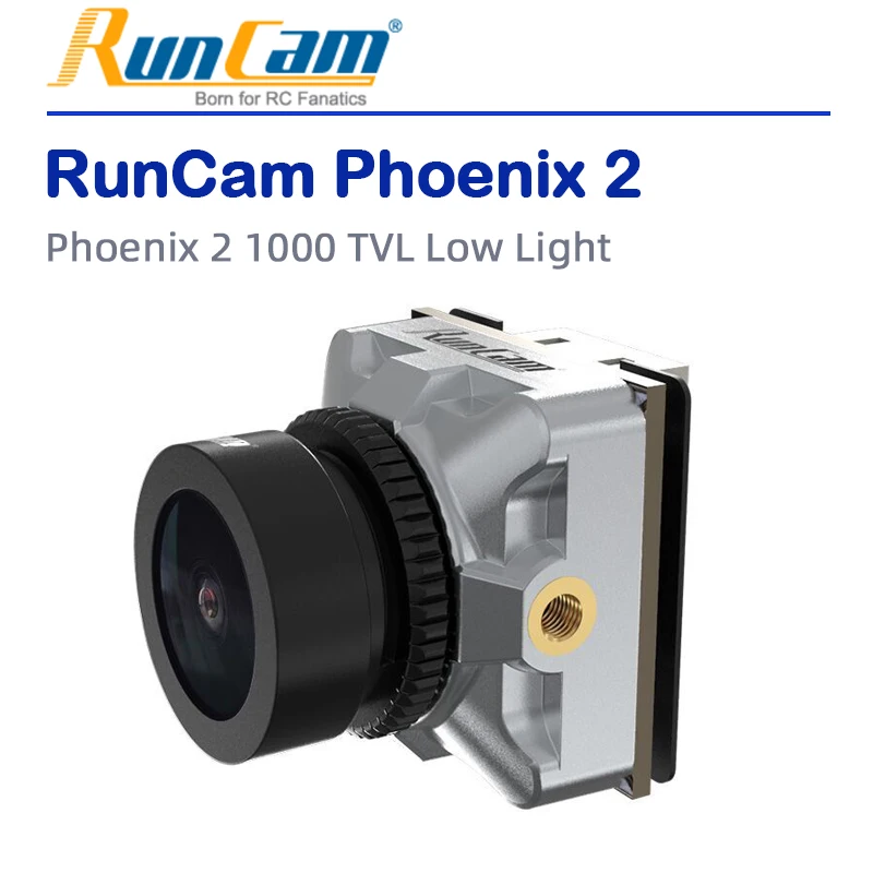 RunCam Phoenix 2/Joshua/Nano All-weather Cross-camera Camera Large Aperturelow Latency 1000 TVL Low Light