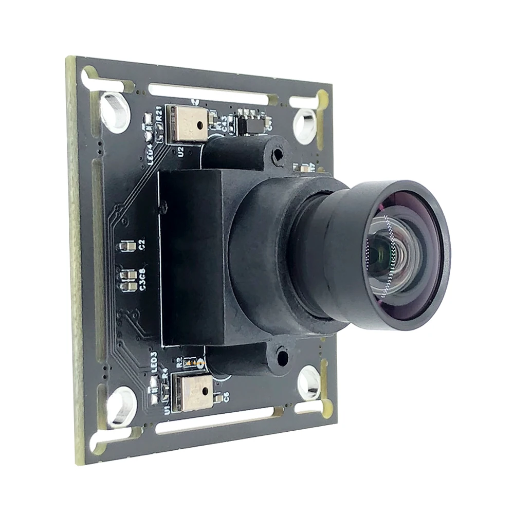 CCTV 4K Hochauflösende 3840 x 2160 Webcam 95 °   Zero Distortion IMX415 UVC-Treiber Mini 30FPS USB-Kameramodul Mikrofon