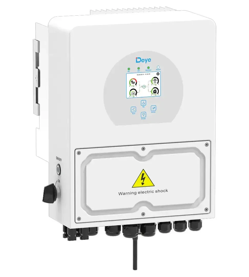 -Deye Hybrid Inverter SUN-3K-SG04LP1-24-EU Low Voltage Battery Single Phase Inverter 3kw With 2 MPPT Controller