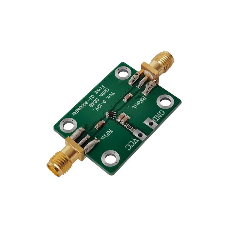 1 PCS RF Wideband Amplifier Low Noise Amplifier LNA 0.1-2000Mhz PCB Gain 32DB Versatile Convenience Practical Portable Module